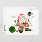 刑務所サンタ シーズンポストカード (正面/裏面)