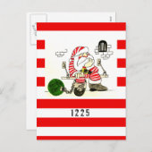 刑務所サンタ シーズンポストカード (正面/裏面)