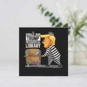 刑務所トランプ大統領図書館 招待状 (スタンド正面)