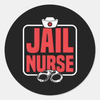 刑務所ナースナース矯正ナース ラウンドシール