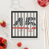 刑務所バー議長45弾劾パーティー スタンダードランチョンナプキン (インサイチュ)
