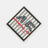 刑務所バー議長45弾劾パーティー スタンダードランチョンナプキン (角)