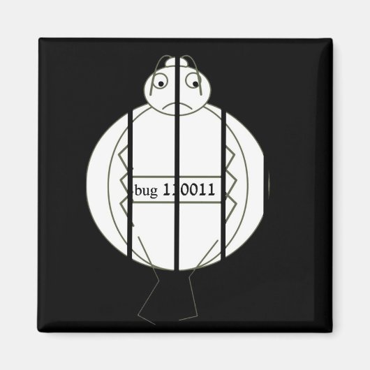 刑務所付添人 マグネット (正面)