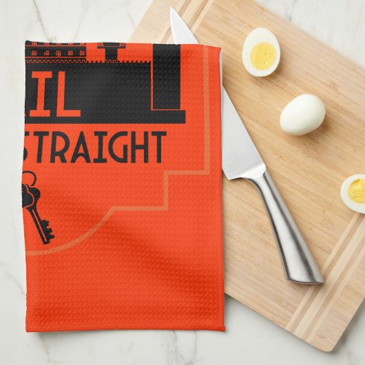 刑務所内で釈放されたギフト キッチンタオル (四つ折り)