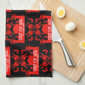 刑務所内で釈放されたギフト キッチンタオル (四つ折り)
