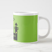 刑務所内で釈放されたギフト ジャンボコーヒーマグカップ (右)