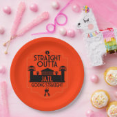 刑務所内で釈放されたギフト ペーパープレート (パーティー)