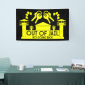 刑務所内で釈放されたギフト 横断幕 (トレードショー)