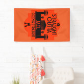 刑務所内で釈放されたギフト 横断幕 (インサイチュ)