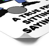 刑務所内の友人のポスタおもしろいー ポスター (角)