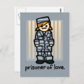 刑務所凧。 ポストカード (正面/裏面)