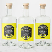 刑務所刑務所刑務官の退職 リキュールボトルラベル (ボトル)