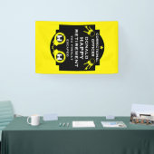 刑務所刑務所刑務官の退職 横断幕 (トレードショー)