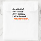 刑務所向けのトランプ スクエアシール (バッグ)