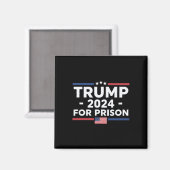 刑務所向け2024ヴィンテージ米国国旗 マグネット (正面/裏面)