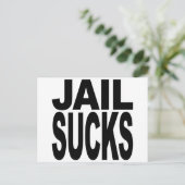 刑務所最低 ポストカード (スタンド正面)