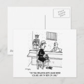 『刑務所漫画9493』 ポストカード (正面/裏面)