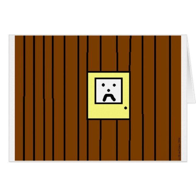 刑務所用カード (正面横)