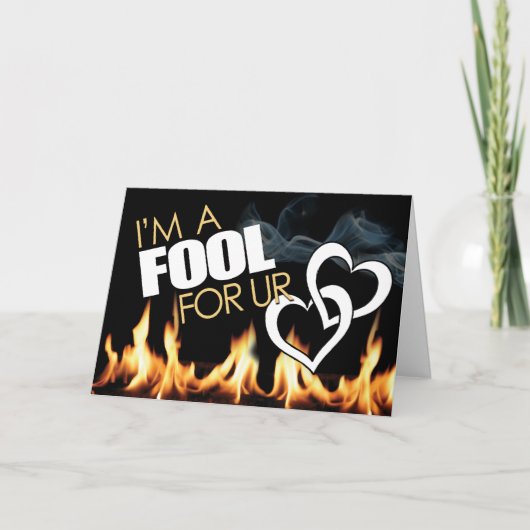 刑務所用カード – 愚か者4 LOVE カード (正面)