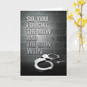 刑務所用カード – 法律ウォン カード (黄色い花)