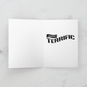 刑務所用カード – 絶対に素晴らしい サンキューカード (内部)