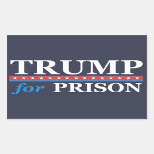 刑務所用トランプアンチトランプ 長方形シール