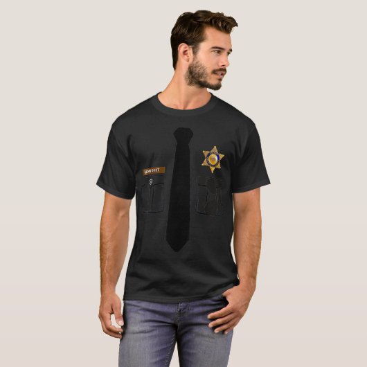 刑務所矯正官服 Tシャツ (正面フル)