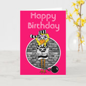 刑務所誕生日 カード (黄色い花)