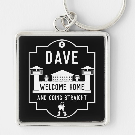 刑務所釈放のギフトを外す キーホルダー (正面)