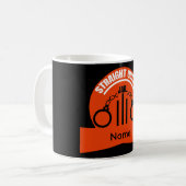 刑務所釈放のギフトを外す コーヒーマグカップ (正面左)