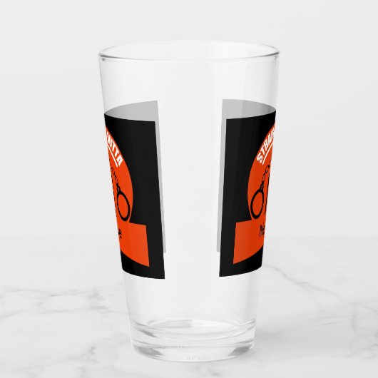 刑務所釈放のギフトを外す タンブラーグラス (左)