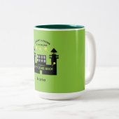 刑務所釈放のギフトを外す ツートーンマグカップ (正面右)