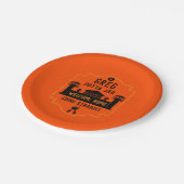 刑務所釈放のギフトを外す ペーパープレート (アングル)