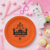 刑務所釈放のギフトを外す ペーパープレート (パーティー)