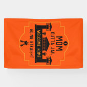 刑務所釈放のギフトを外す 横断幕 (横)