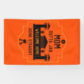 刑務所釈放のギフトを外す 横断幕 (横)