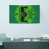 刑務所釈放のギフトを外す 横断幕 (トレードショー)