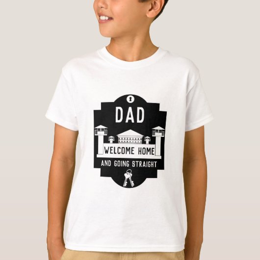 刑務所釈放のギフトを外す Tシャツ (正面)