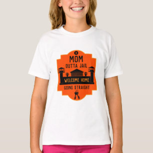 刑務所釈放のギフトを外す Tシャツ