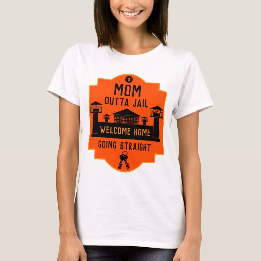 刑務所釈放のギフトを外す Tシャツ (正面)
