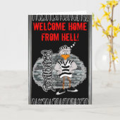 刑務所釈放カード カード (黄色い花)