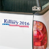 刑務所2016年のためのKillary (ヒラリー) バンパーステッカー (トラック上)