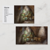 刑務所 – 閣僚 名刺 (正面/裏面)