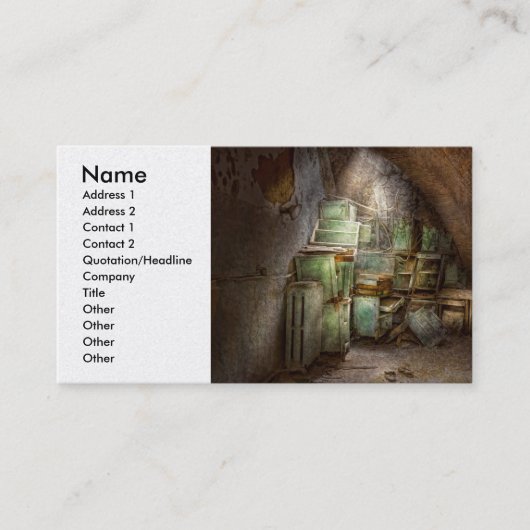 刑務所 – 閣僚 名刺 (正面)