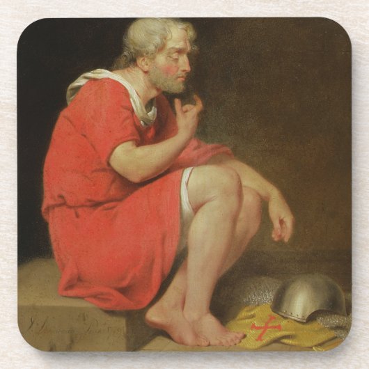 刑務所、1のノルマンディーのロバート(c.1054-1134)公爵 コースター (正面)