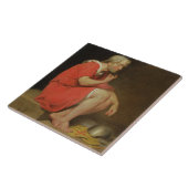 刑務所、1のノルマンディーのロバート(c.1054-1134)公爵 タイル (側面)