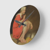 刑務所、1のノルマンディーのロバート(c.1054-1134)公爵 ラウンド壁時計 (傾斜)