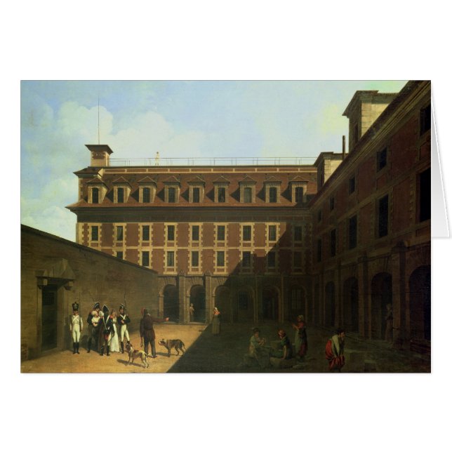 刑務所des Madelonnettes (正面横)