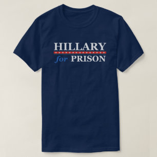 刑務所Tシャツ用ヒラリー Tシャツ