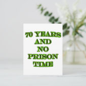 刑期なし七十 ポストカード (スタンド正面)